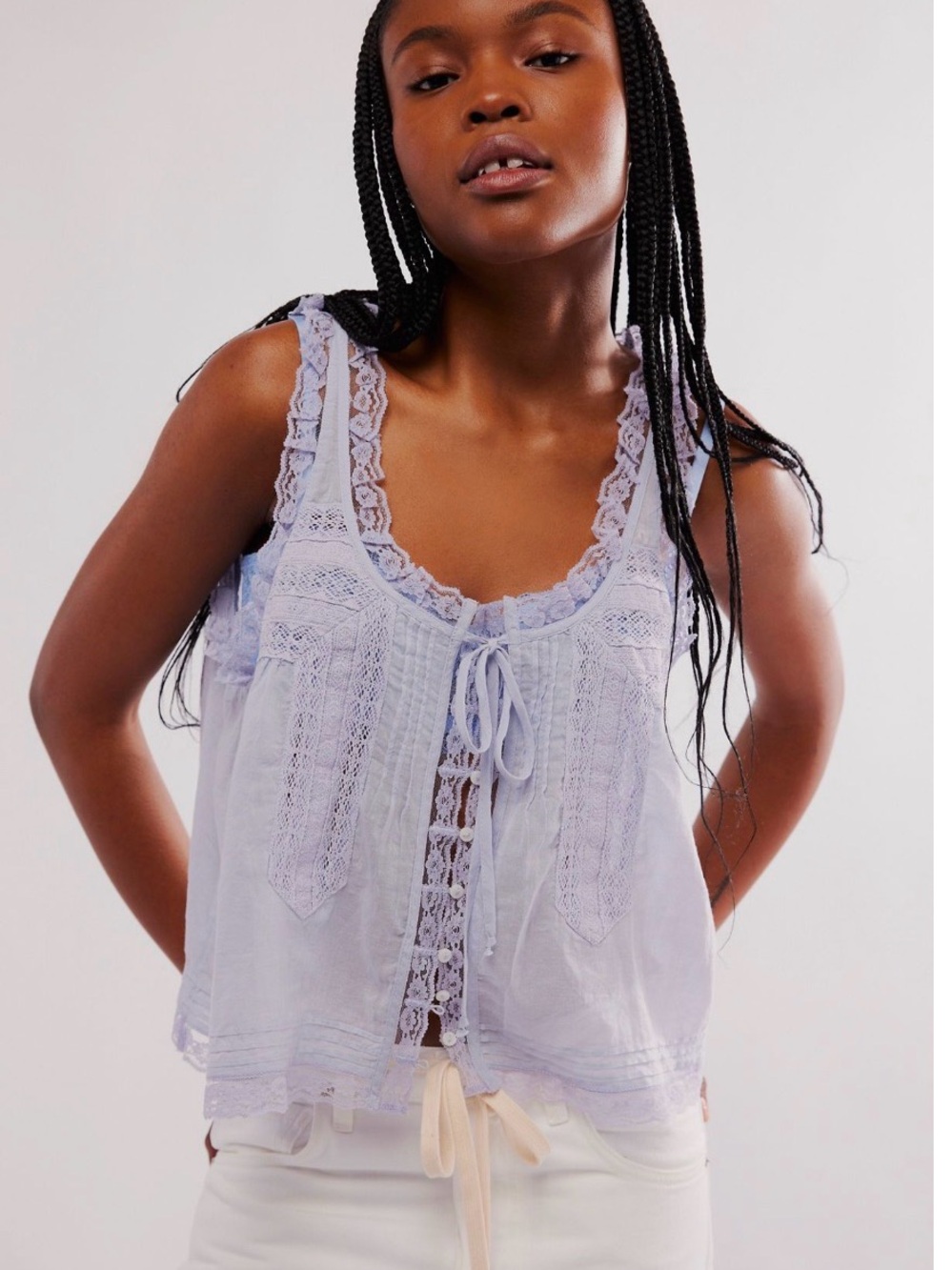 Free People Forevemore Top in Twinkling Perry